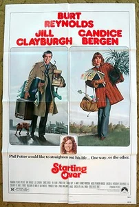 STARTING OVER - Burt Reynolds - Mann, Ex-Frau, Freundin - 1979 Filmplakat - Bild 1 von 1