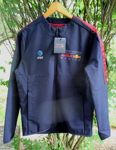 Red Bull Racing Softshell Jacket Formula1 Aston Martin AT&T Men XS F1 NEW - Picture 1 of 23