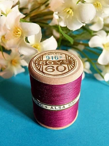 476Bter/ Splendid Alsa Embroidery Thread Bobbin No. 60 Fuchsia Pink No. 917 - Picture 1 of 1