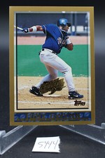 Tony Gwynn Card 1998 Topps Inaugural Devil Rays #1 /5000