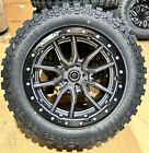 20X10 Fuel D680 Gray Rebel 33" Rt Wheel Tires Package 8X180 Gmc Sierra 2500 3500