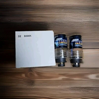 D2R 8000k xenon hid bulbs x2 New - Image 1 of 4
