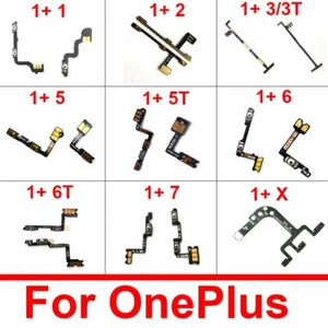 Botón de volumen de encendido lateral cinta de teclas laterales apagadas para OnePlus 3 3T 5 5T 6 6T 7 - Imagen 1 de 12