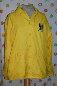 Vintage PLA-JAC DUNBROOKE Yellow MEN`S L retro Union Pacific Railroad JACKET USA - Picture 1 of 12
