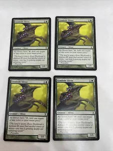 MTG 4x Gemhide Sliver Time Spiral Regular LP FREE SHIPPING - Picture 1 of 2