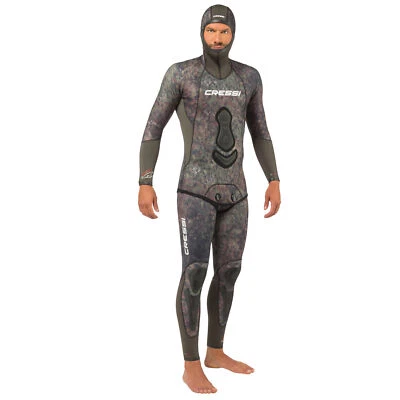 Traje de neopreno de apnea Cressi 7 mm para hombre Seppia 2 piezas Foto 1 de 4