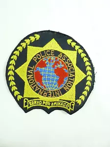 PATCH TOPPA POLIZIA DETECTIVE INVESTIGAZIONE INTERNATIONAL POLICE ASSOCIATION - Foto 1 di 1