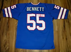 CORNELIUS BENNETT 1988-89 GAME USED,TEAM ISSUED BUFFALO BILLS FOOTBALL JERSEY - Picture 1 of 10