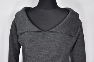 Ivan Grundahl Pullover Merinowolle Grau Damen Gr. L - Bild 1 von 9
