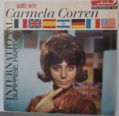dance with CARMELA CORREN international surprise party  RARE ISRAELI LP HEBREW  - Image 1 of 2