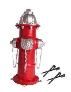 Fake Fire Hydrant for Dogs to Peed on,Dog Fire Hydrant Garden Statue 14.5inch - Picture 1 of 8