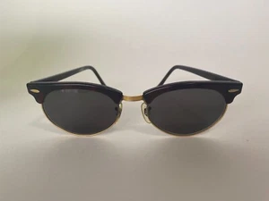 Ray-Ban RB3946 Tortoiseshell Clubmaster Sunglasses Vintage Bausch & Lomb 140mm - Picture 1 of 9