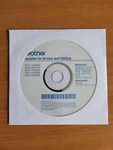 Genuine Brother Installer for Drivers and Utilities CD for Windows and Mac - Picture 1 of 1
