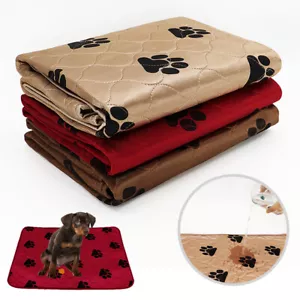Dog Cat Pee Pads Mats Puppy Training Pad Toilet Wee Washable Large Pet Supplies - Picture 1 of 18