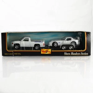 MAISTO Dodge "Show Haulers" Ram Snake Handler Truck Viper Car Trailer Diecast - Picture 1 of 12