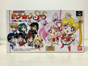 Nintendo SNES Bishoujo Senshi Sailor Moon Super S Fuwa Fuwa Panic Used Japan - Picture 1 of 6