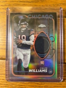 2024 Topps Chrome Caleb Williams #CRR-CW Rookie Relic Patch RC Bears - Bild 1 von 2