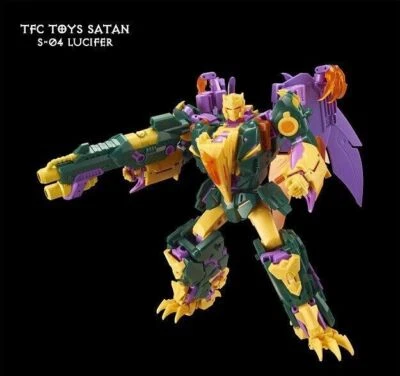 New TFC Toys SATAN S-04 Lucifer S04  Figure Satan Combiner Boxed Gift - Image 1 of 4