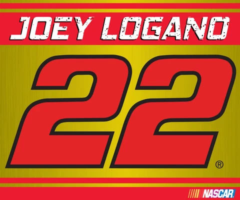 NASCAR #22 Joey Logano 5"x6" Vinyl Magnet w/ Racing Stripe-NEW for 2016! Cover