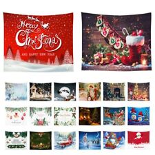 Tapestry Wall Christmas Hanging Cloth Background Xmas Decoration Home Tapestry