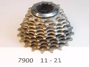 Juego de piñones de casete Shimano Dura Ace 7900 / 10 velocidades 11 / 21 - Nuevo de Lote Antiguo - Imagen 1 de 3