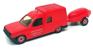 Solido Toner Gam I Scala 1/43 2130 - Furgone Pompieri e Rimorchio Renault Express - Rosso - Foto 1 di 5