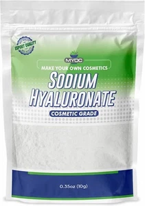 MYOC Sodium Hyaluronate Perfect for Skin hydration& moisturization | 10g - 25g - Picture 1 of 18