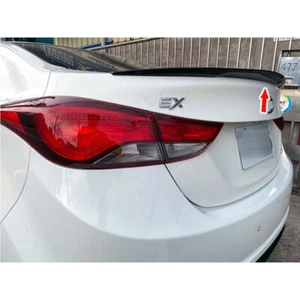 Painted Black Fit For Hyundai MD Elantra 5th Sedan OE Type Rear Trunk Spoiler - Picture 1 of 12