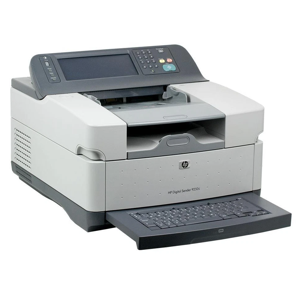 HP 9250c Digital Sender Scanner A4 600 x 600 dpi LAN nur 10.310 Seiten #13594 - Bild 1 von 1
