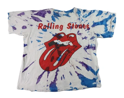 Camiseta De Colección Años 90 Adulto EE. UU. L/XL Rolling Stones Voodoo Lounge Tour Puntada Única Foto 1 de 4