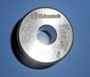 Edmunds 0.5933" Clase XX * Medidor de anillo maestro * .0308 más de 0.5625" 9/16 " - Imagen 1 de 4