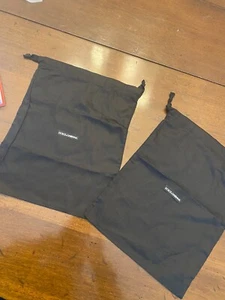 Dolce & Gabbana Black Rectangle Storage & Dust Cover Bag 14.5" X 11.5" Pair - Picture 1 of 6