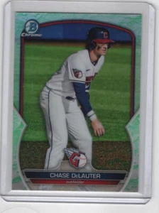 2023 Bowman Chase DeLauter Chrome Prospects Lunar Glow Guardians #BCP-103 - Picture 1 of 2