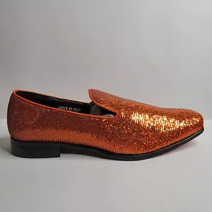 After Midnight 6865 Herren Bernstein Perle Pailletten Größe 13 Slipper formelle Anzugschuhe - Bild 1 von 11