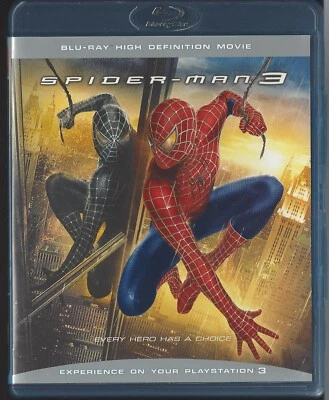 Spider-Man 3 (Blu-ray Disc, 2007) Tobey Maguire Kirsten Dunst - Image 1 of 2