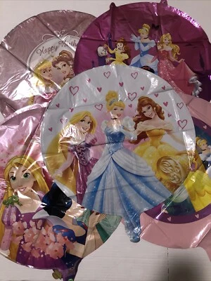 "Globos de cumpleaños de lámina de princesa de 18"" 10 piezas decoraciones" Foto 1 de 4