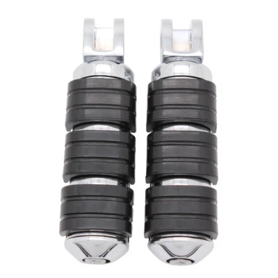 Pair Front Foot Pegs Footrests For Honda ST1300 Interceptor VFR800 Valkyrie 1800 Foto 1 de 4