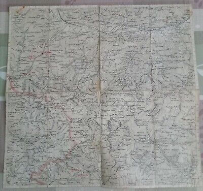 Vecchia Mappa Cartina Militare Iww Monte Cevedale 1914 Militaria • 20€