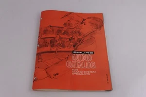 Shure  Audio Product Catalog for Sound System Specialists==Microphones, Preamp, - Picture 1 of 7