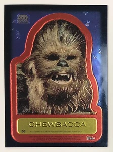 1999 Topps Star Wars Chrome Archives Chromium - Chewbacca - Double-Sided D5 - Picture 1 of 7