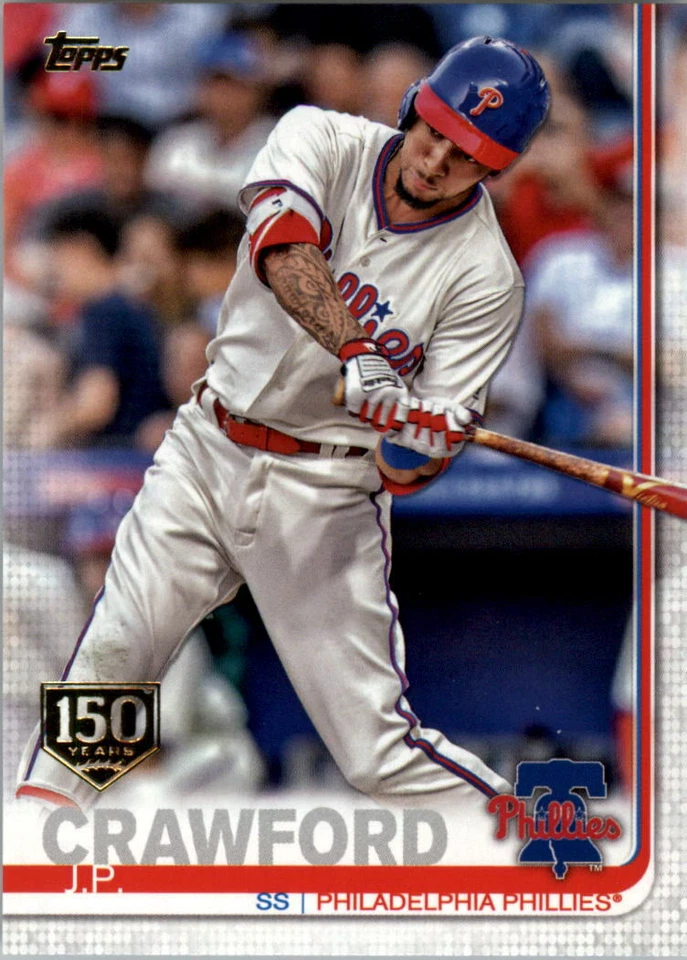 2019 Topps Baseball Part 6 150th Anniversary Parallel Cards - Image 1 of 1