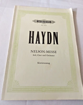 Haydn -Messe D-Moll - Edition Peters Sheet Music 1950 - Image 1 of 4