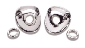 55 Chevy 150 Windshield Wiper Escutcheons New 1955 Chevrolet - Bild 1 von 3