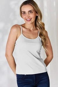 B Mirza collections Basic Bae Full Size Round Neck Slim Cami - Picture 1 of 29