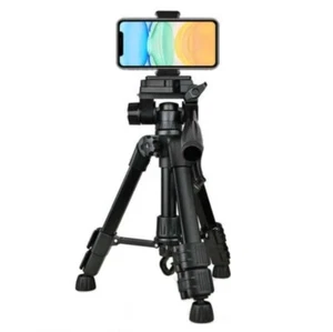 63cm Heavy Duty Professional Phone Tripod for iPhone 16 15 14 13 12 11 X 8 7 6 5 - Picture 1 of 10