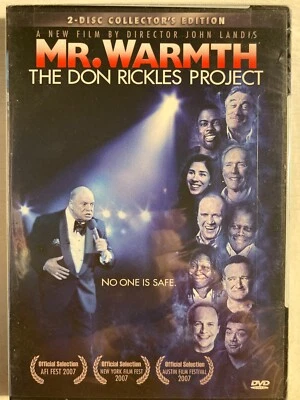 MR. WARMTH The Don Rickles Project DVD 2007 2 Discs BRAND NEW *REGION 1* - Image 1 of 2