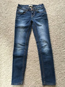 Pantalones de mezclilla ajustables azul para niñas talla 8R en muy buen estado - Imagen 1 de 4