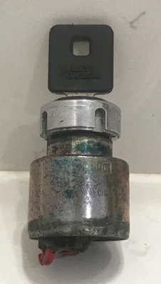 1997 Harley Davidson Sportster XL883 Ignition Switch W/ Key 71425-94 FXR - Image 1 of 4