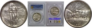 1933-D Oregon Trail Commemorative Half Dollar   PCGS MS-66 - Picture 1 of 3