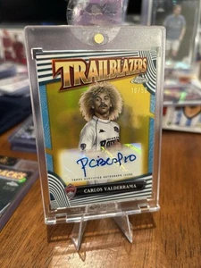 2024 Topps Chrome - MLS Trailblazers - Carlos Valderrama Gold Refractor /50 - Picture 1 of 7